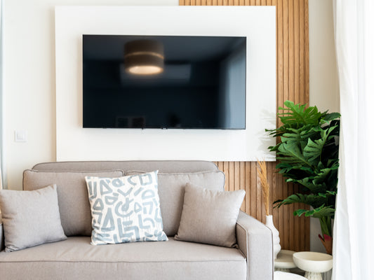 Pacific Mounted TV Unit with Cladding