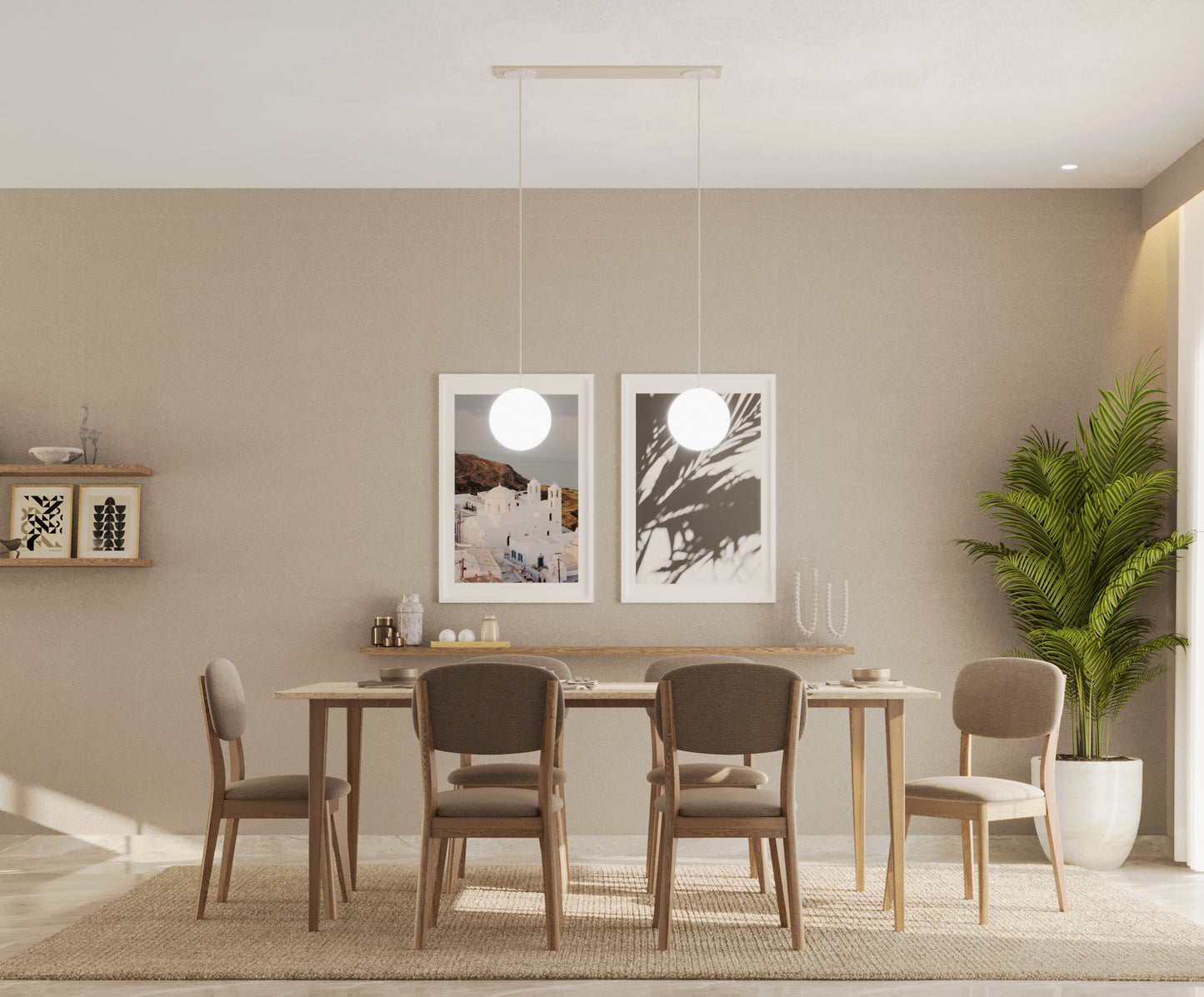 MODERN HUES DINING ROOM