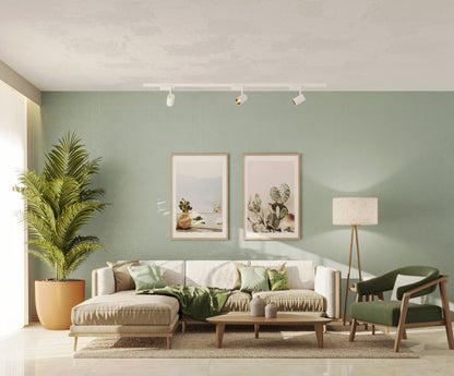 EARTHY MINT LIVING ROOM